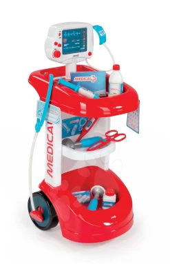 Set Medizinischer Wagen Smoby Manometer Und Elektronischer Küche Cook'Tronic Tefal Mit Ton Und Licht