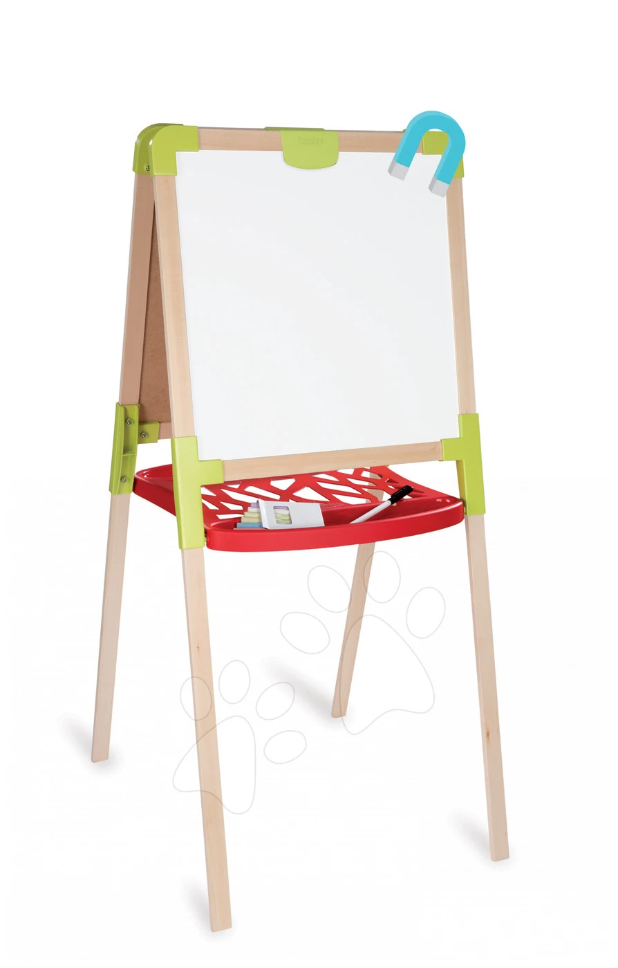 Set Café Mit Espresso-Kaffeemaschine Coffee House Smoby Und Ein Holzbrett Tableau Bois Magnetisch – Bild 9