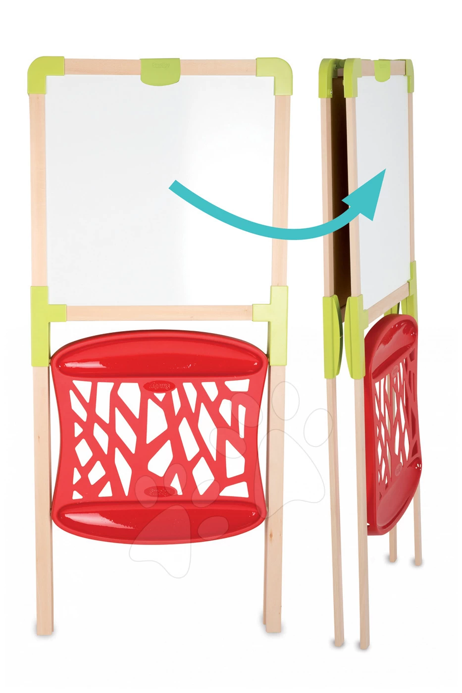 Set Café Mit Espresso-Kaffeemaschine Coffee House Smoby Und Ein Holzbrett Tableau Bois Magnetisch – Bild 8