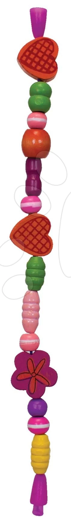 Holzperlen Wooden Bead Set Classic Eichhorn 100 Stück Mit Zubehör Ab 4 Jahren – Bild 7