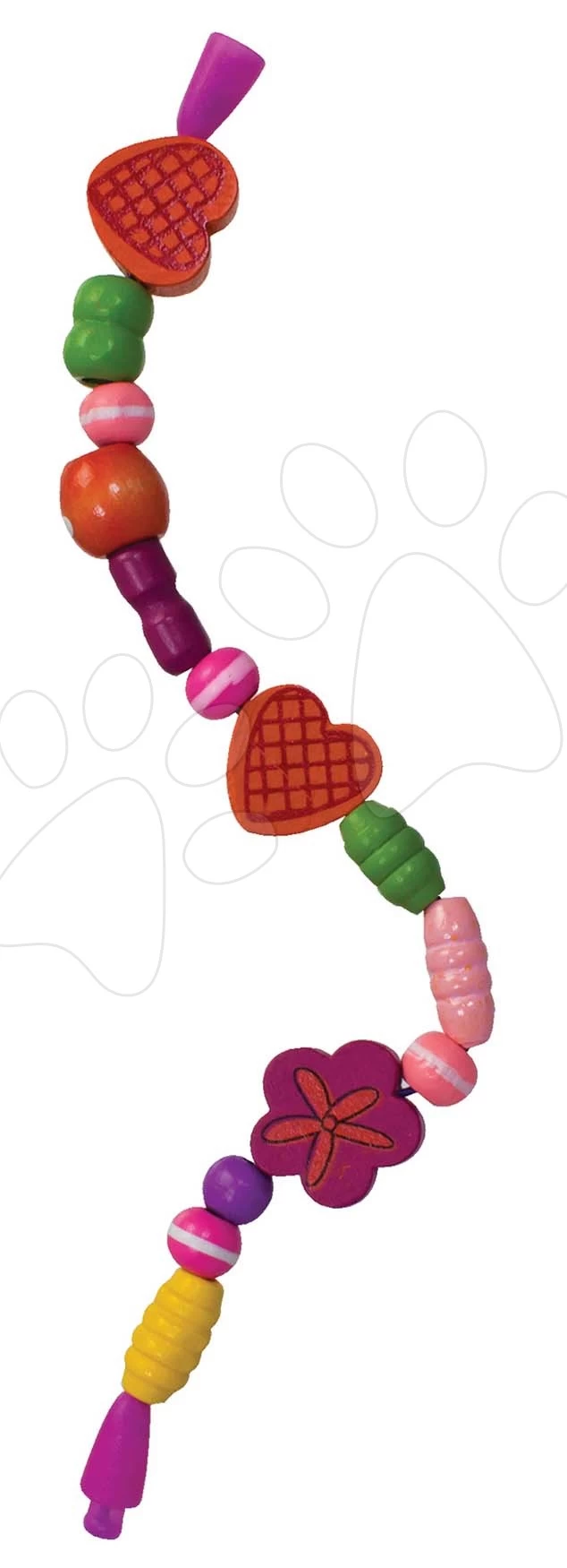 Holzperlen Wooden Bead Set Classic Eichhorn 100 Stück Mit Zubehör Ab 4 Jahren – Bild 4