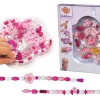 Holzperlen Blume Wooden Bead Eichhorn Pink Mit Zubehör 275 Teile Ab 4 Jahren
