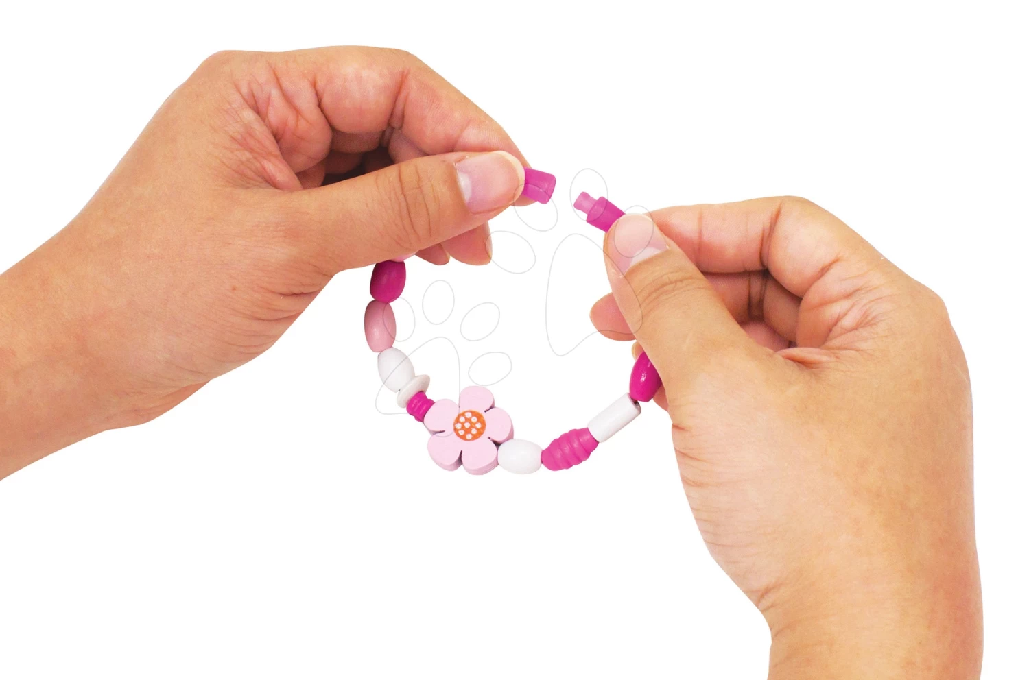 Holzperlen Blume Wooden Bead Eichhorn Pink Mit Zubehör 275 Teile Ab 4 Jahren – Bild 10