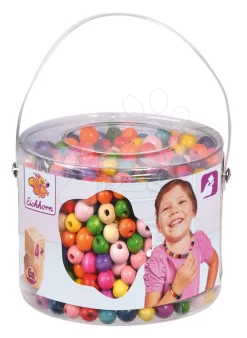 Holzperlen Im Eimer Wooden Beads In Bucket Eichhorn Mit Zubehör 800 Teile Ab 4 Jahren