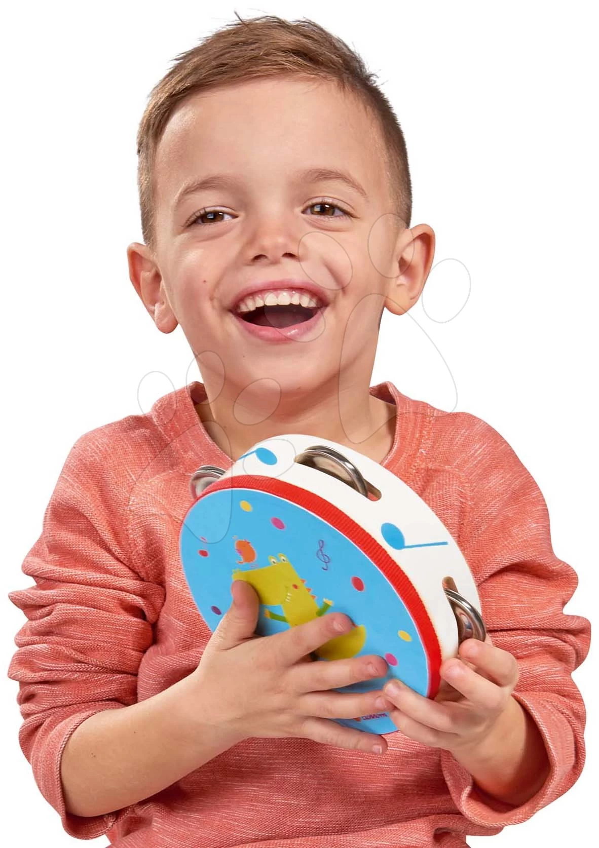 Tamburin Aus Holz Music Tambourine Eichhorn Ab 12 Monaten – Bild 4