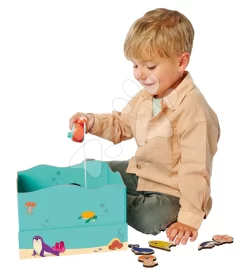 Angelspiel Aus Holz Fishing Game Eichhorn Magnetisch 19 Teile Ab 24 Monaten EH5100