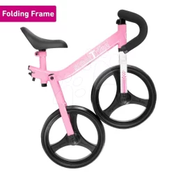 Balance Laufrad Zusammenfaltend Folding Balance Bike Pink SmarTrike Pink Aus Aluminium Mit Ergonomischen Griffen Ab 2-5 Jahren Und Protektoren Als Geschenk