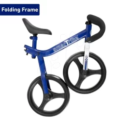 Balance Laufrad Zusammenfaltend Folding Balance Bike Blue SmarTrike Blau Aus Aluminium Mit Ergonomischen Griffen Ab 2-5 Jahren Und Protektoren Als Geschenk