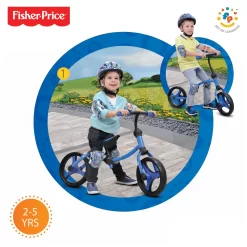 Balance Kinderdeirad Fisher-Price Running Bike 2v1 SmarTrike Blau - Schwarz Ab 24 Monaten