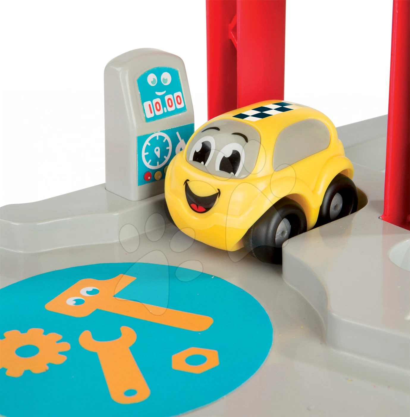 Set Autobahn,springend Vroom Planet Mega Jump Smoby Und Bagger Mit Sitz Maxi Power Ab 18 Monaten â Bild 3