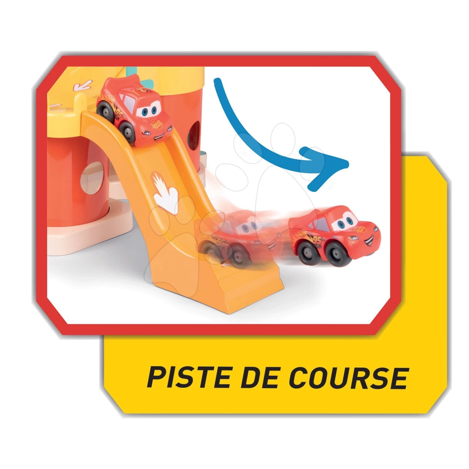 Zweistöckige Garage Mit Spielzeugauto Vroom Planet Cars Smoby Mit Tankstelle Und Waschanlage Ab 18 Monaten – Bild 3