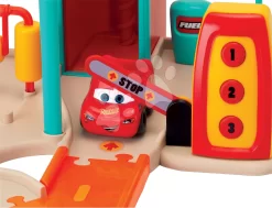 Mehrstöckige Autogarage Vroom Planet Cars Smoby Elektronisch Mit Aufzug Und Waschanlage Ab 18 Monaten