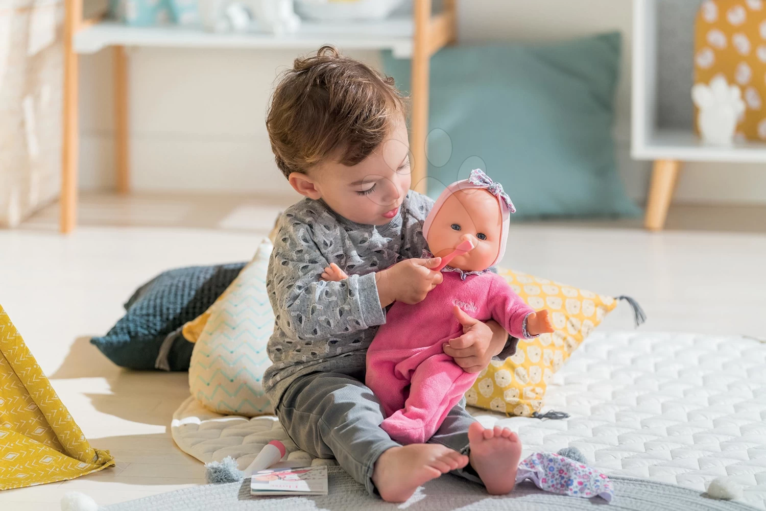 Set Balancier-Rutscher Mit Korb Corolle Comfort Smoby Mit Eloise Puppe Mit Zubehör 36 Cm – Bild 18