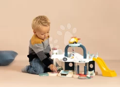 Garage Mit Autowaschanlage First Garage Little Smoby Heliport Mit Lift Und Zapfsäule Mit 1 Auto Ab 18 Monaten SM140202