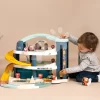 Garage 3-stöckige Grand Garage Little Smoby Mit Aufzug Autowaschanlage Und Auto Mit Helikopter Ab 18 Monaten SM140203