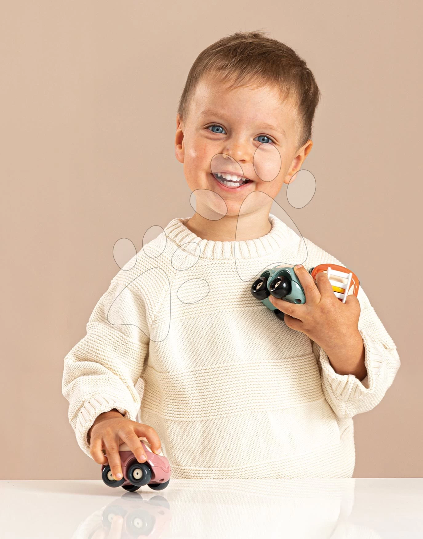 Werkzeug Köfferchen Mit Spielzeugautos Vehicles Little Smoby Drei Tiere, Transportmittel Ab 12 Monaten SM140204 – Bild 3