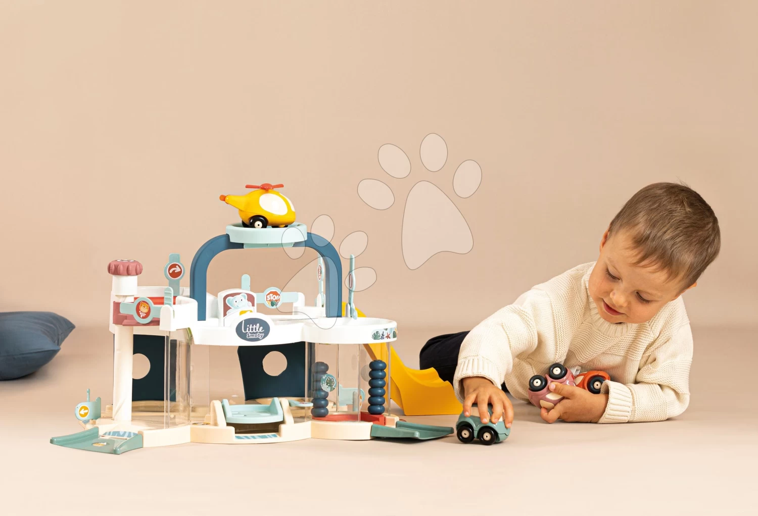 Werkzeug Köfferchen Mit Spielzeugautos Vehicles Little Smoby Drei Tiere, Transportmittel Ab 12 Monaten SM140204 – Bild 6