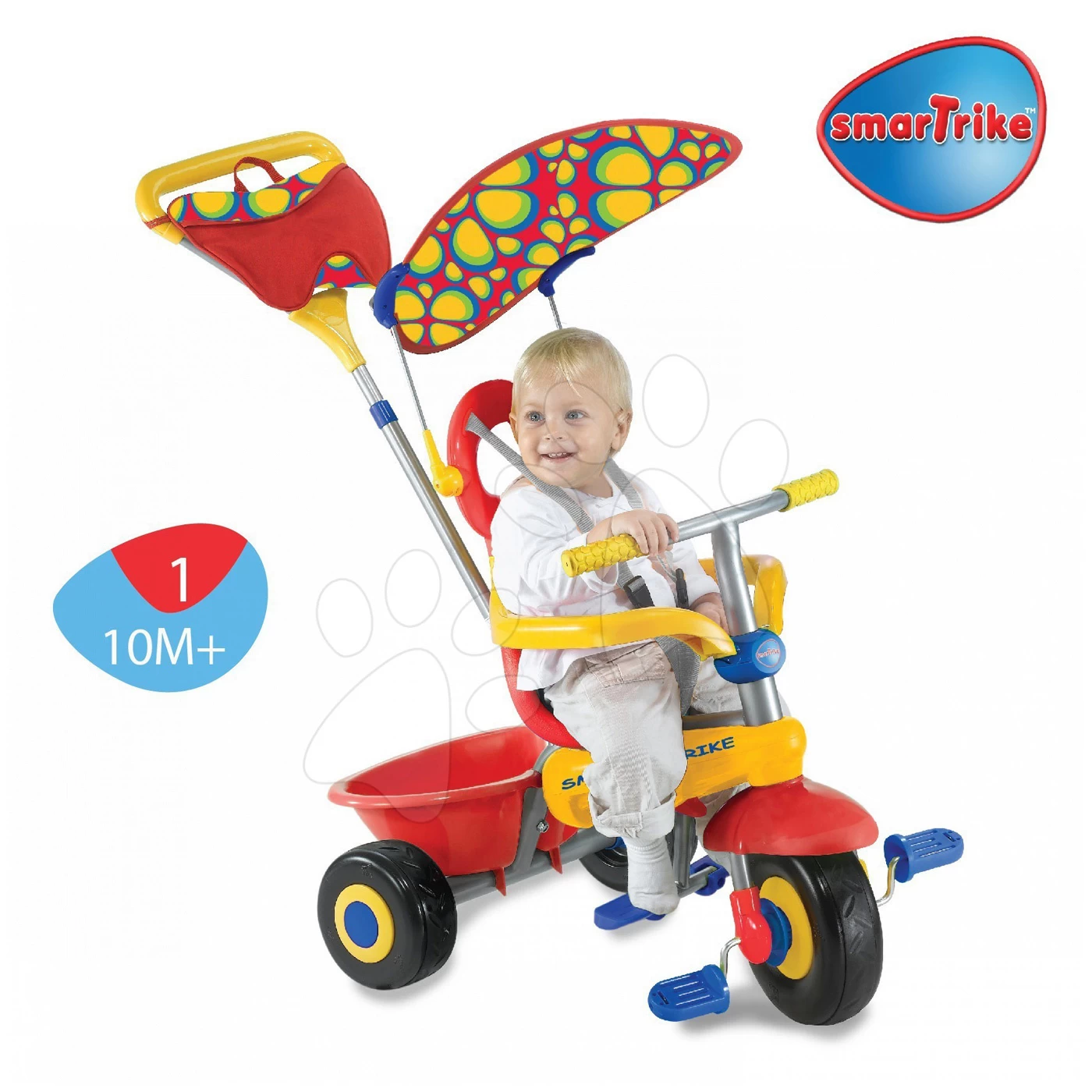 Dreirad Plus Fresh SmarTrike Rot-gelb Ab 10 Monaten â Bild 4