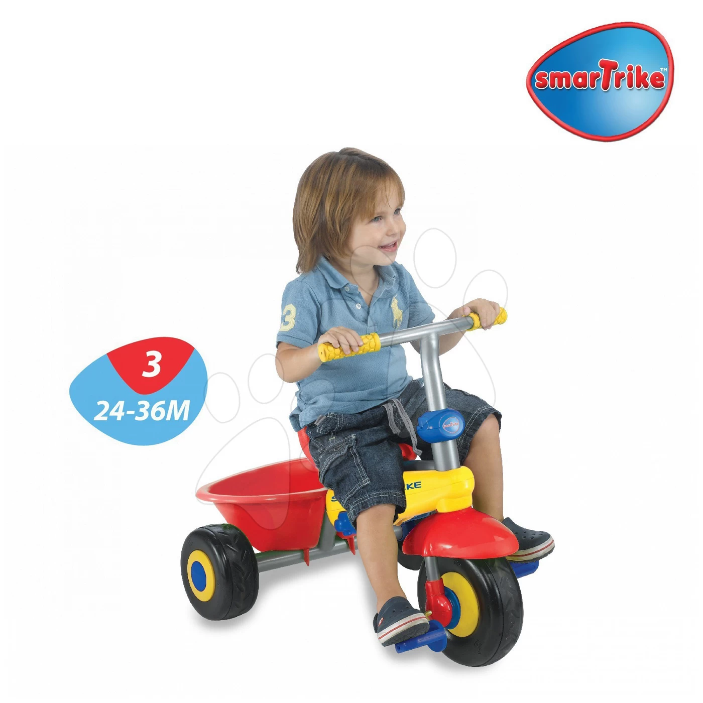 Dreirad Plus Fresh SmarTrike Rot-gelb Ab 10 Monaten â Bild 5