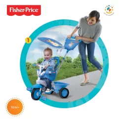 Dreirad Fisher-Price Elite Blue SmarTrike Blau Ab 10 Monaten