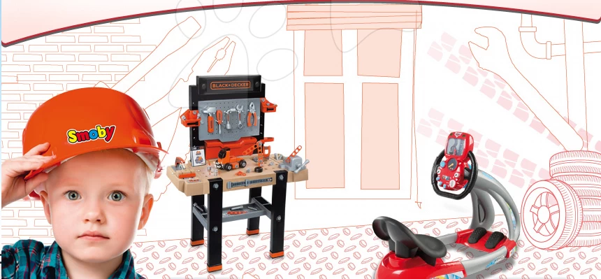 Kettensäge Black & Decker Smoby Elektronisch Mit Ton – Bild 2