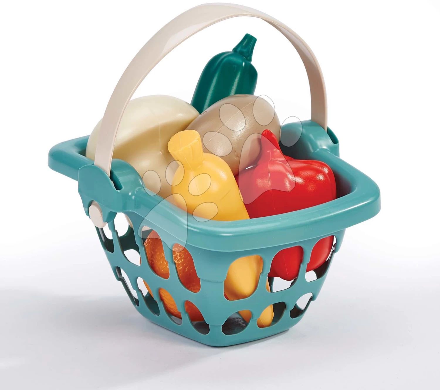 Gemüse Bio-Stand Mit Wagen Organic Market Stall Vert Azur Ecoiffier Mit Lebensmitteln 41 Zubehörteilen Ab 18 Monaten ECO1690 – Bild 4