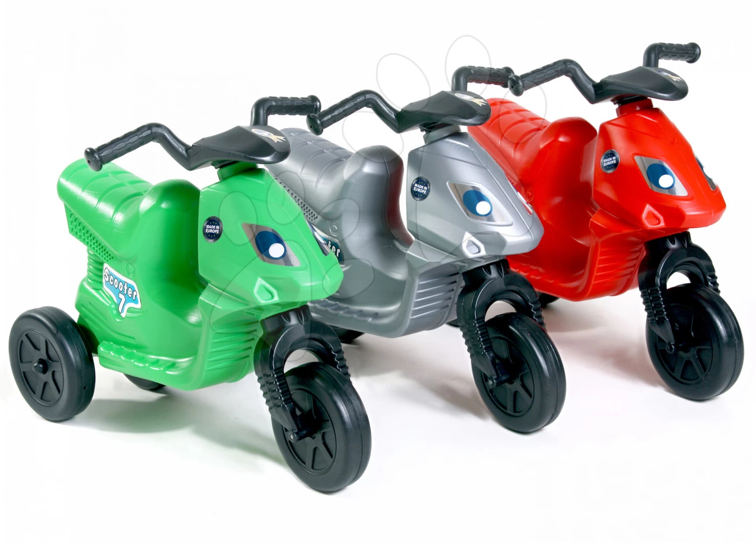 Kinderdreirad Dohány Scooter Rot