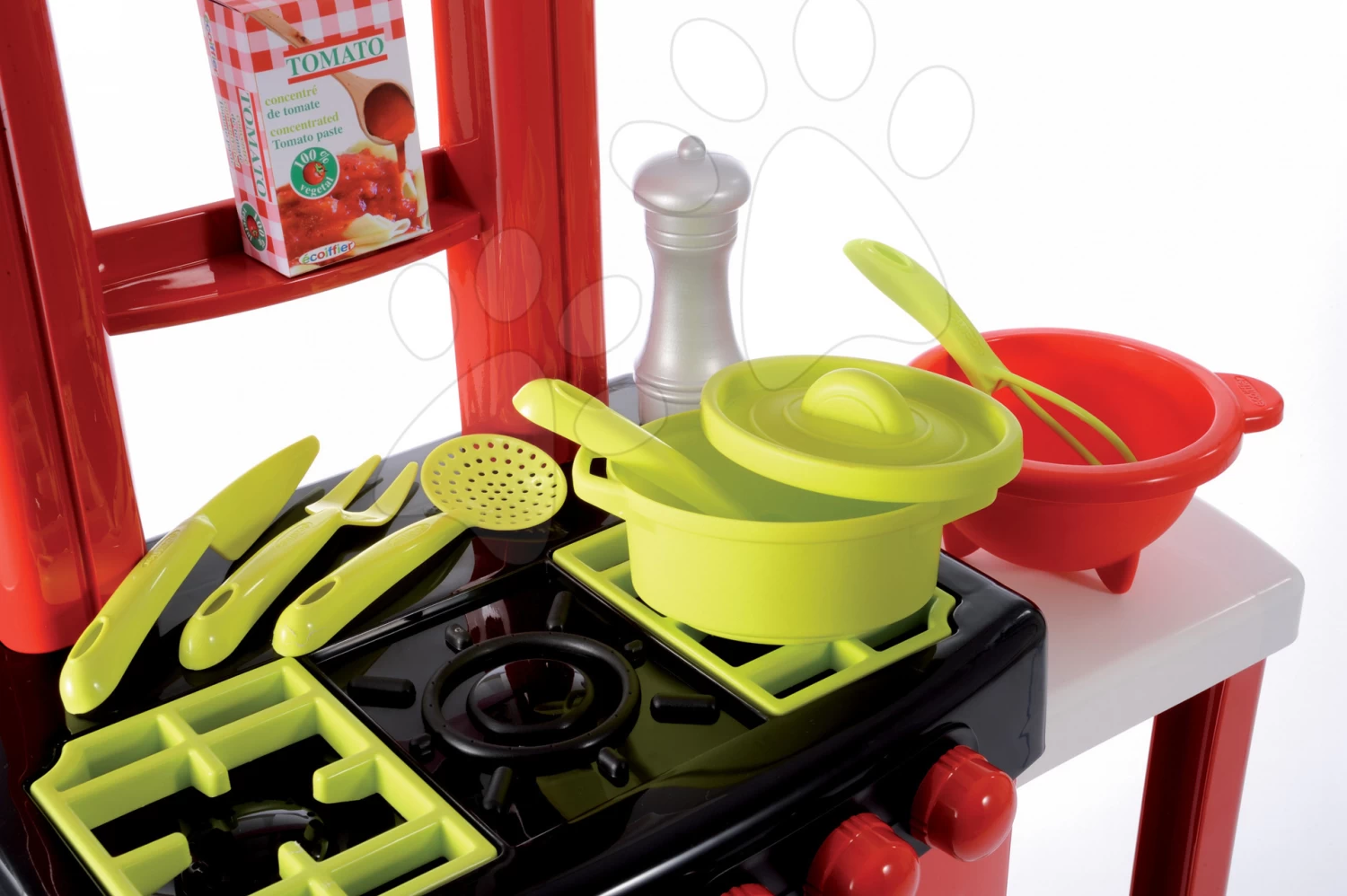 Set Arztwagen Smoby Mit Manometer Und Küche Mit Theke Und Zubehör – Bild 6