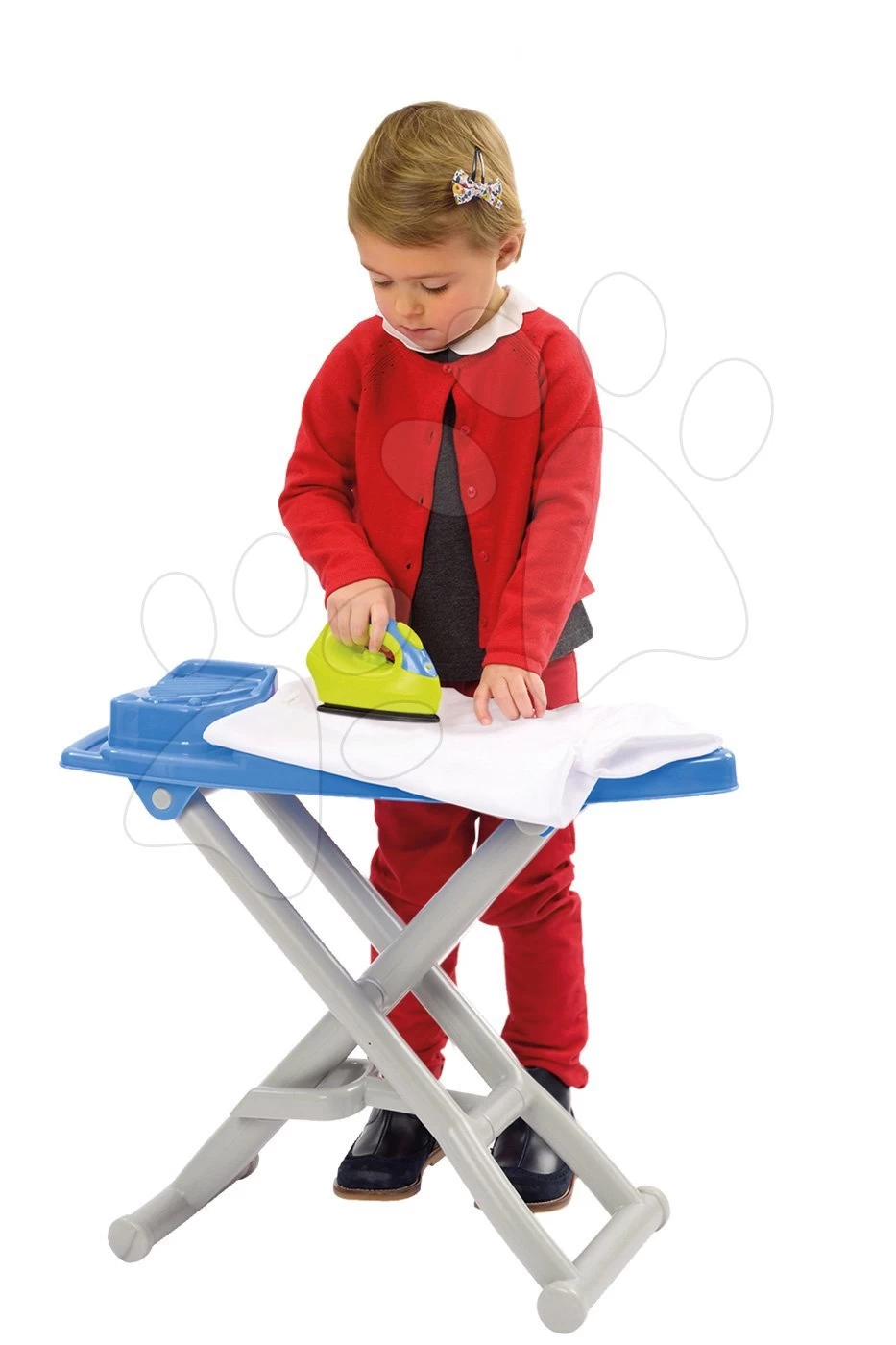 ECOIFFIER Bügelbrett 100% Chef Écoiffier Mit Reinigungswagen Und 10 Zubehörteilen Ab 18 Monaten – Bild 2