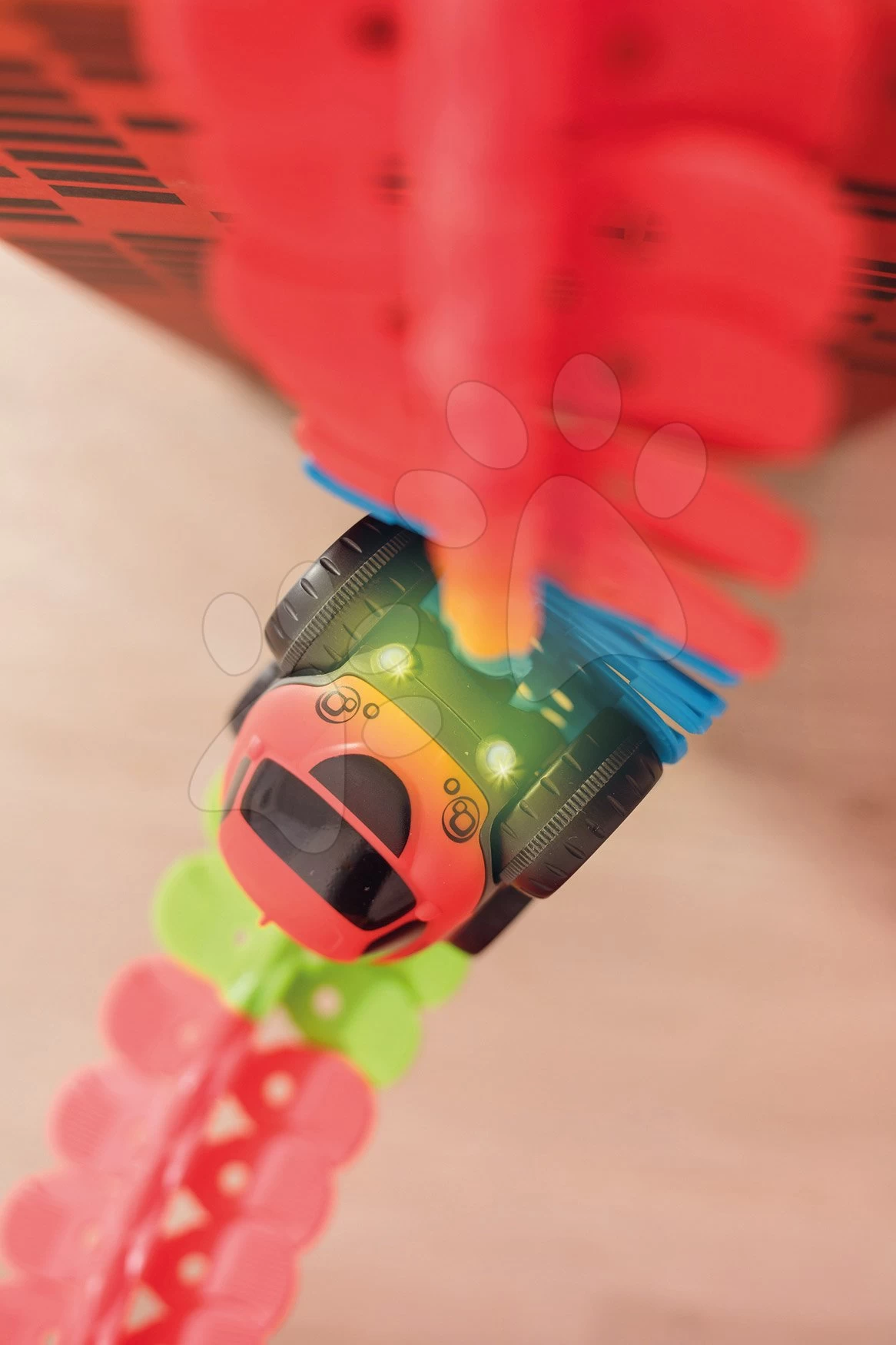 Set Autobahn, Flexibel FleXtrem Discovery Set Smoby Mit Einer Um 612 Cm Mit Verlängerter Strecke Und Einem Spielzeugauto – Bild 11