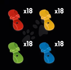 Ersatzteilen Für Flexible Autobahn FleXtrem Discovery Set Smoby 72 Teilen In 172 Cm Länge Ab 4 Jahren