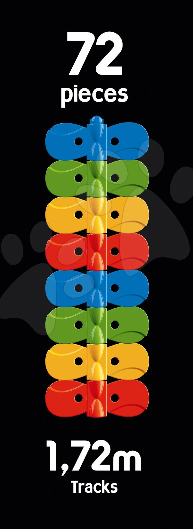 Set Autobahn Flexibel FleXtrem Discovery Set Smoby Mit Einer 612 Cm Verlängerter Strecke Und Zwei Elektroautos – Bild 5