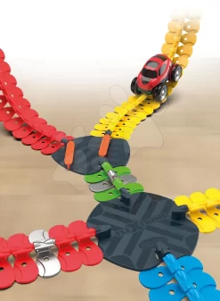 Ersatzteilschalter Für Flexible Autobahn FleXtrem Discovery Multi-Circuits Set Smoby 6 Teile Zum Erstellen Von Kreuzungen Ab 4 Jahren