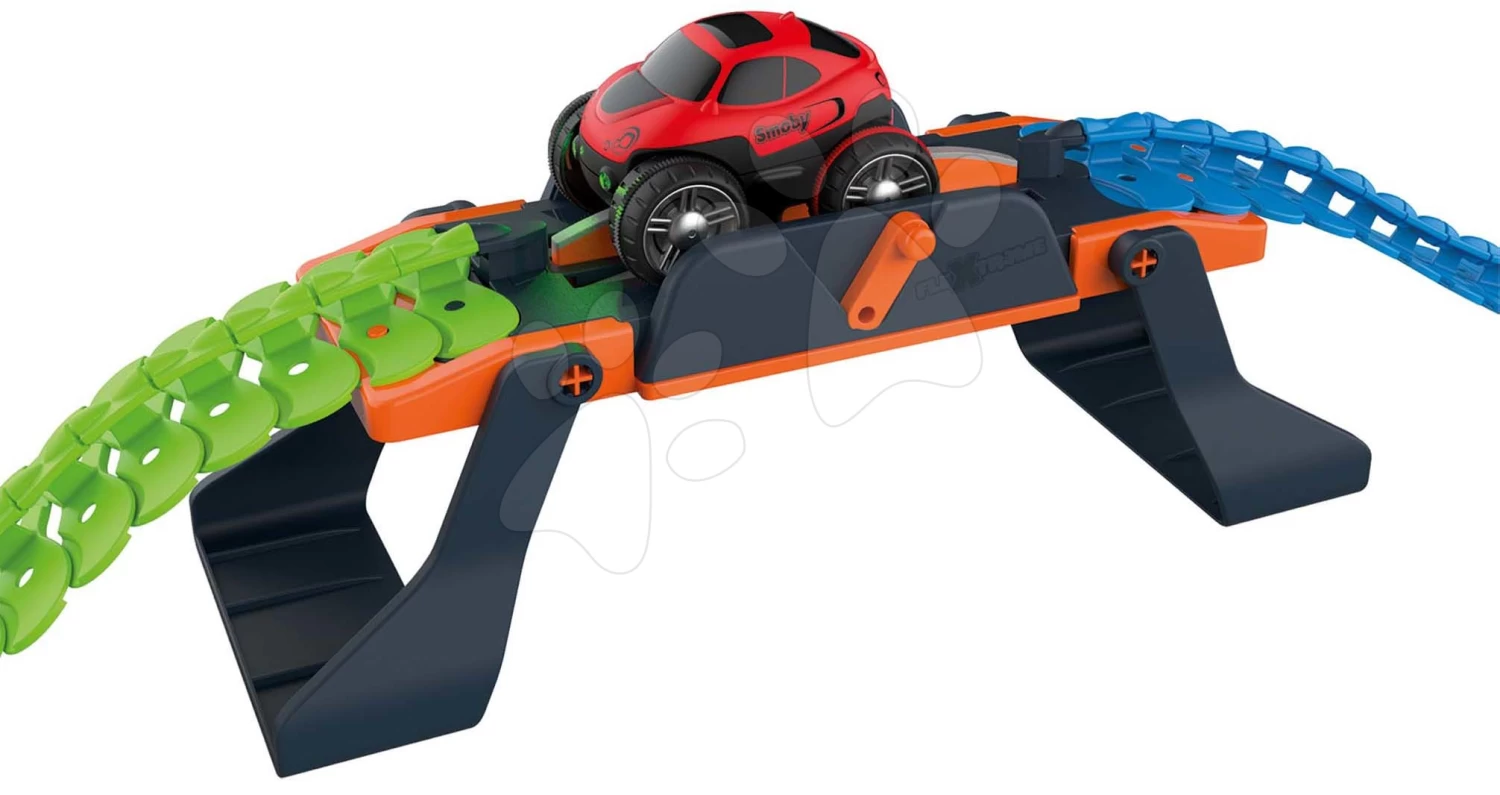 Ersatzteil Stop-Start Zu Einer Flexiblen Autobahn Flextrem Discovery Set Smoby Mit Brücke Und Tunnel SM180916 – Bild 4