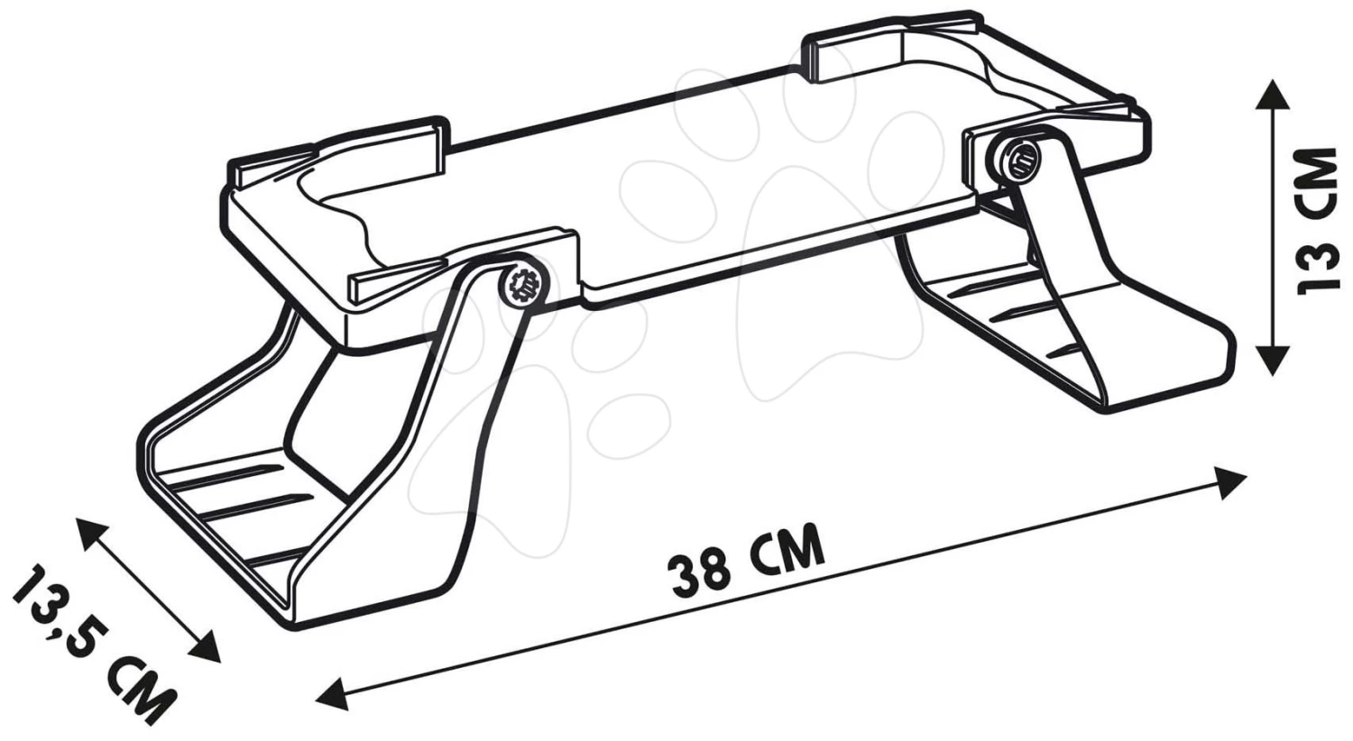 Ersatzteil Stop-Start Zu Einer Flexiblen Autobahn Flextrem Discovery Set Smoby Mit Brücke Und Tunnel SM180916 – Bild 7