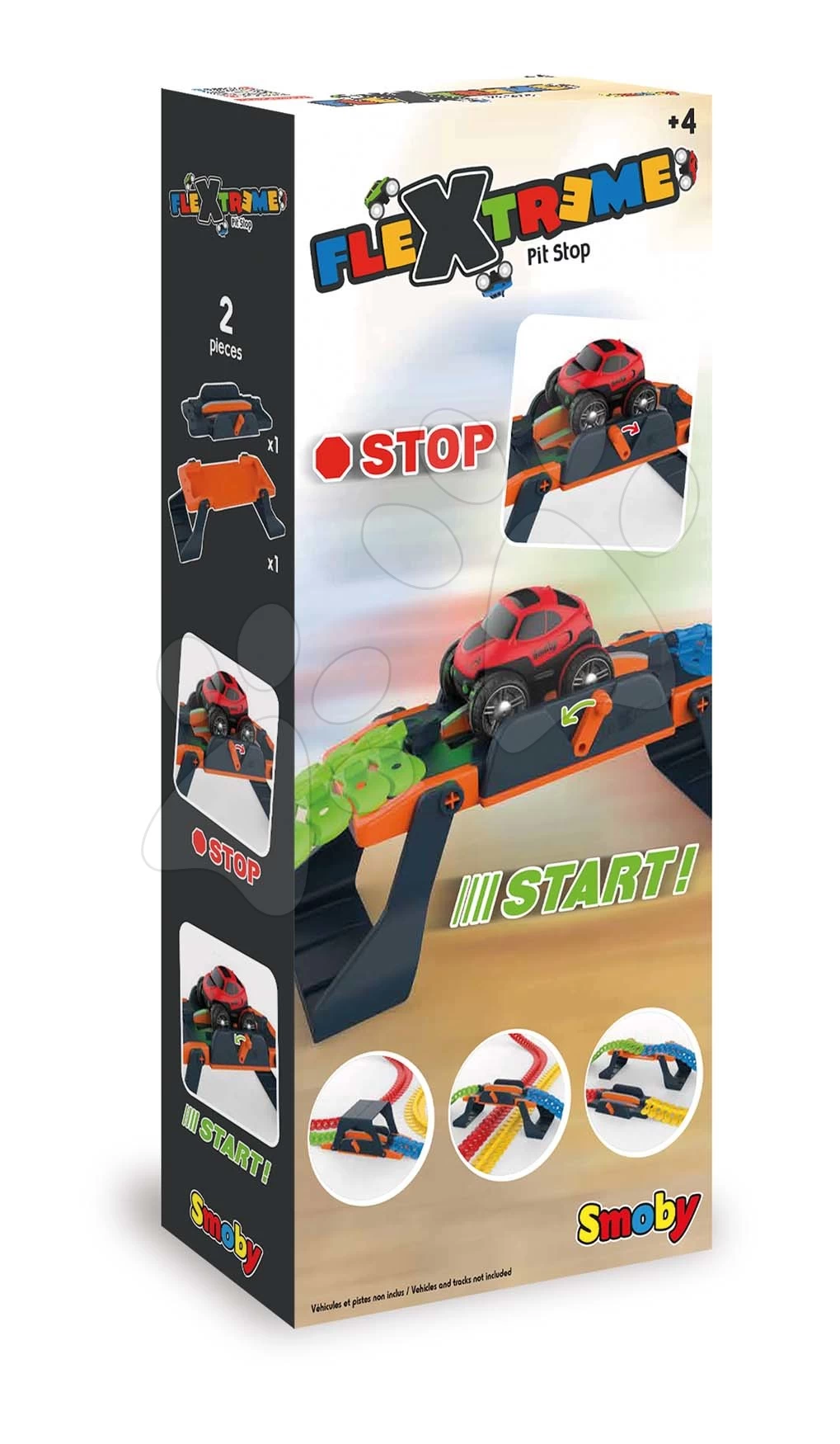 Ersatzteil Stop-Start Zu Einer Flexiblen Autobahn Flextrem Discovery Set Smoby Mit Brücke Und Tunnel SM180916 – Bild 9
