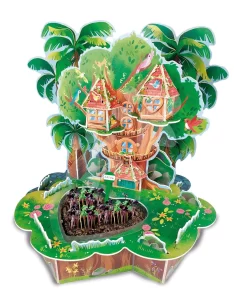Kreative Arbeit 3D Dream Garden Casa Arbol Educa Mach Dir Deinen Eigenen Garten Ab 6 Jahren EDU19469