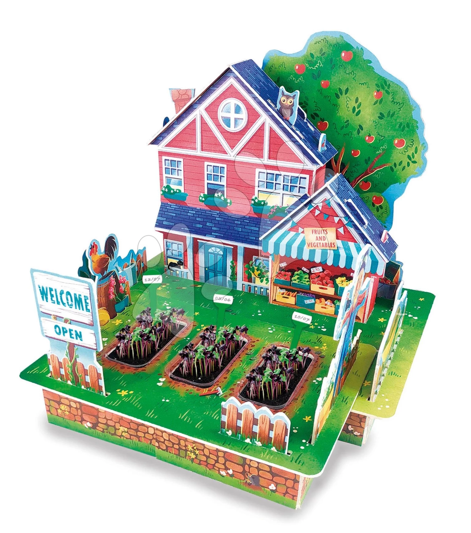 Kreative Arbeit 3D Dream Garden Huerto Educa Mach Dir Deinen Eigenen Garten Ab 6 Jahren EDU19470