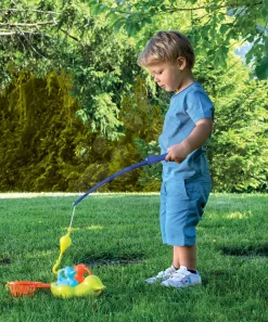 ECOIFFIER Fischer Und Entenfamilie The Duck Family Écoiffier Mit Angelrute Und 2 Enten Ab 18 Monaten