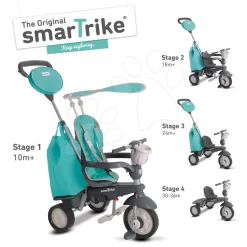 Dreirad Voyage 4v1 SmarTrike Hellblau Ab 10 Monaten