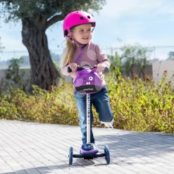 Roller Mit Leuchtenden RĂ€dern Scooter T3 Purple SmarTrike Lila Mit Rucksack Ab 24 Monaten Belastbarkeit 20 Kg