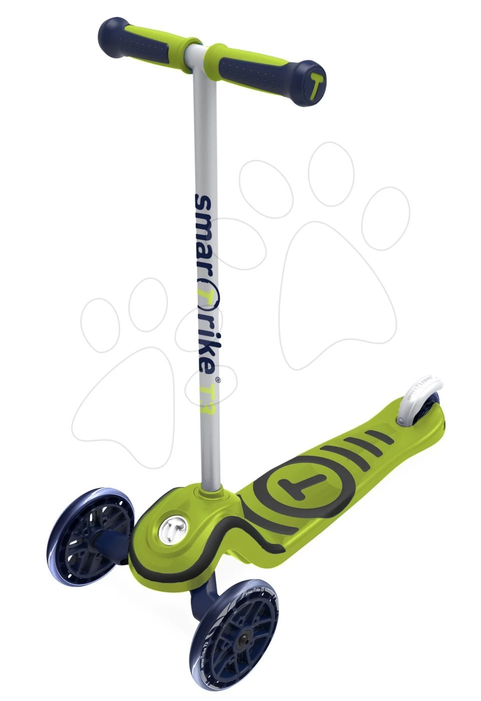 Roller T3 SmarTrike S T-lock System Und Belastung 20 Kg Grün