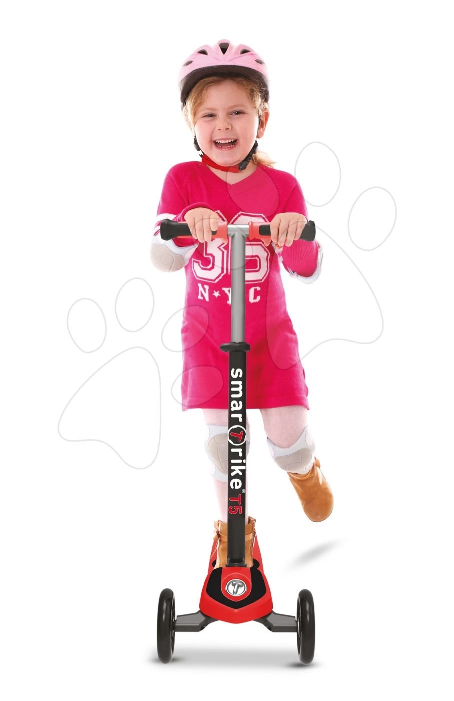 Roller T5 SmarTrike Mit T-Lock-System Und Einstellbarer Griffbelastung 50 Kg Rot â Bild 2