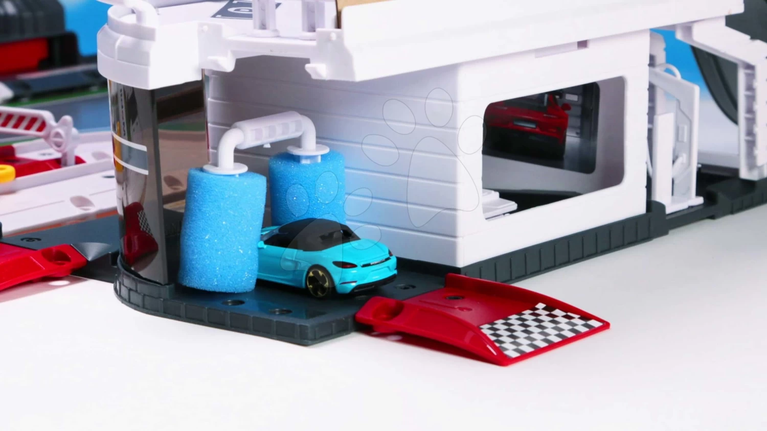 Garagen-Testzentrum Porsche Experience Center Majorette 80 Teile 5 Spielzeugautos Ab 5 Jahren â Bild 2