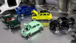 Spielautos Vintage 5 Pieces Giftpack Majorette Metall Länge 7,5 Cm 5er Set In Geschenkverpackung