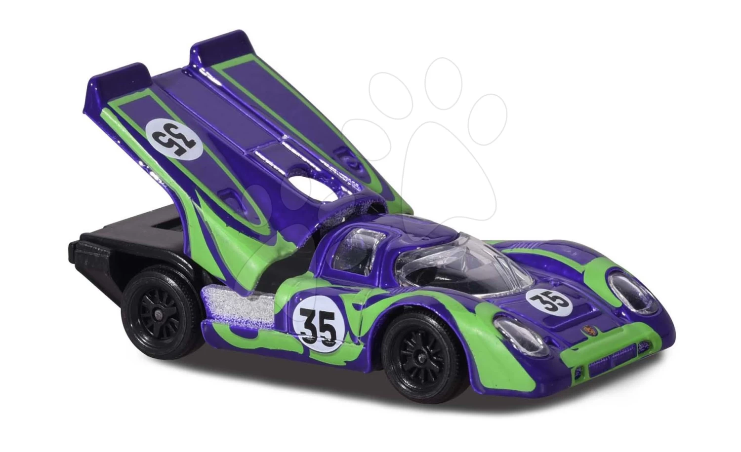 Spielzeugauto Porsche Premium Cars Majorette Metall, öffenbar, Mit Sammelkarte 7,5 Cm Länge 6 Verschiedene Typen – Bild 6