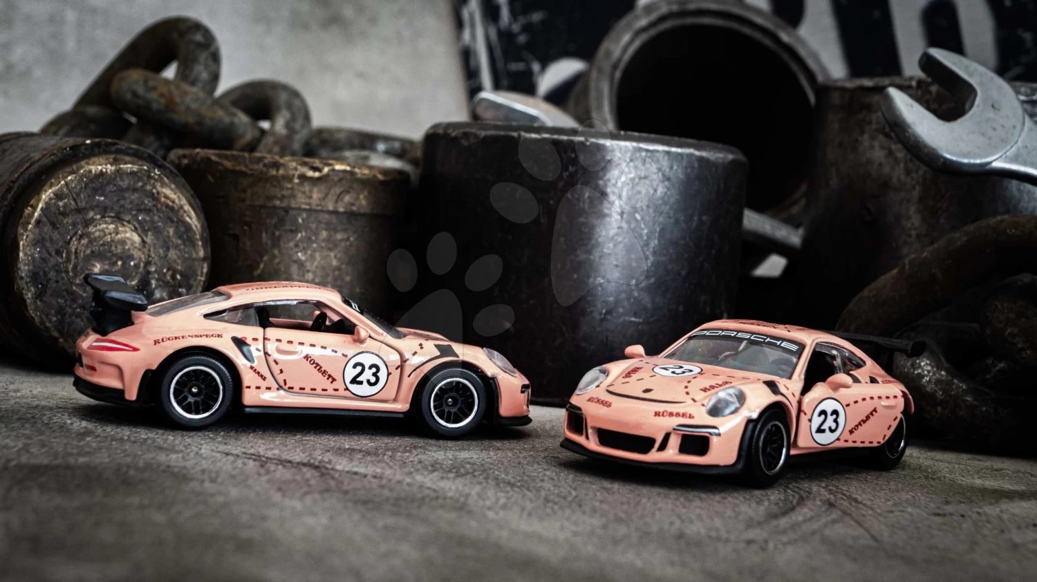 Spielzeugauto Porsche Premium Cars Majorette Metall, öffenbar, Mit Sammelkarte 7,5 Cm Länge 6 Verschiedene Typen – Bild 12