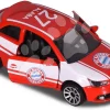 Spielzeugautos FC Bayern Majorette Metall Mit Aufhängung Und Aufklebern 5er-Set Im Geschenkkarton