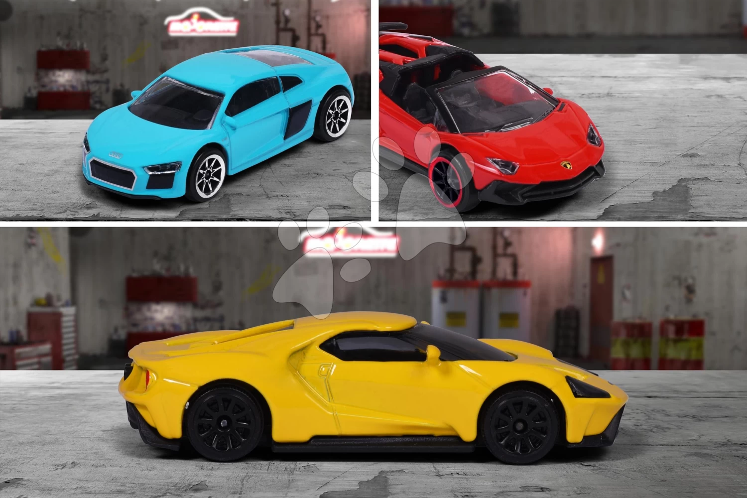 Stadt- Und Nutzfahrzeuge WOW Street Cars Majorette Metall Mit Aufhängung 7,5 Cm Länge Set Mit 5 Typen – Bild 5