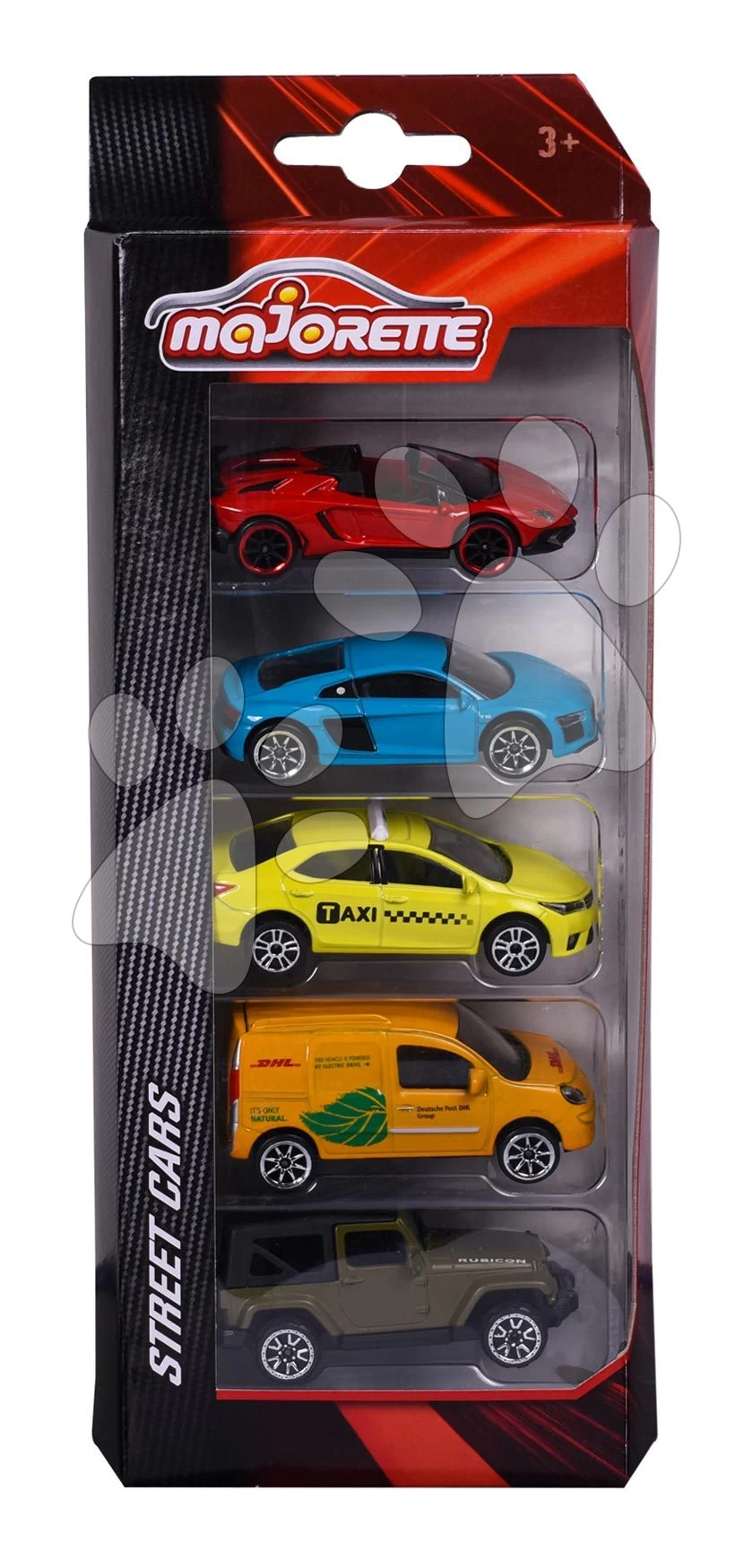 Stadt- Und Nutzfahrzeuge WOW Street Cars Majorette Metall Mit Aufhängung 7,5 Cm Länge Set Mit 5 Typen – Bild 7